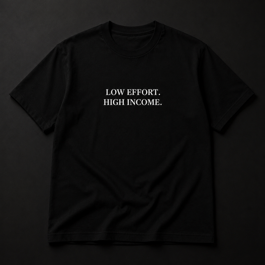 SIGNATURE TEE  -  BLACK