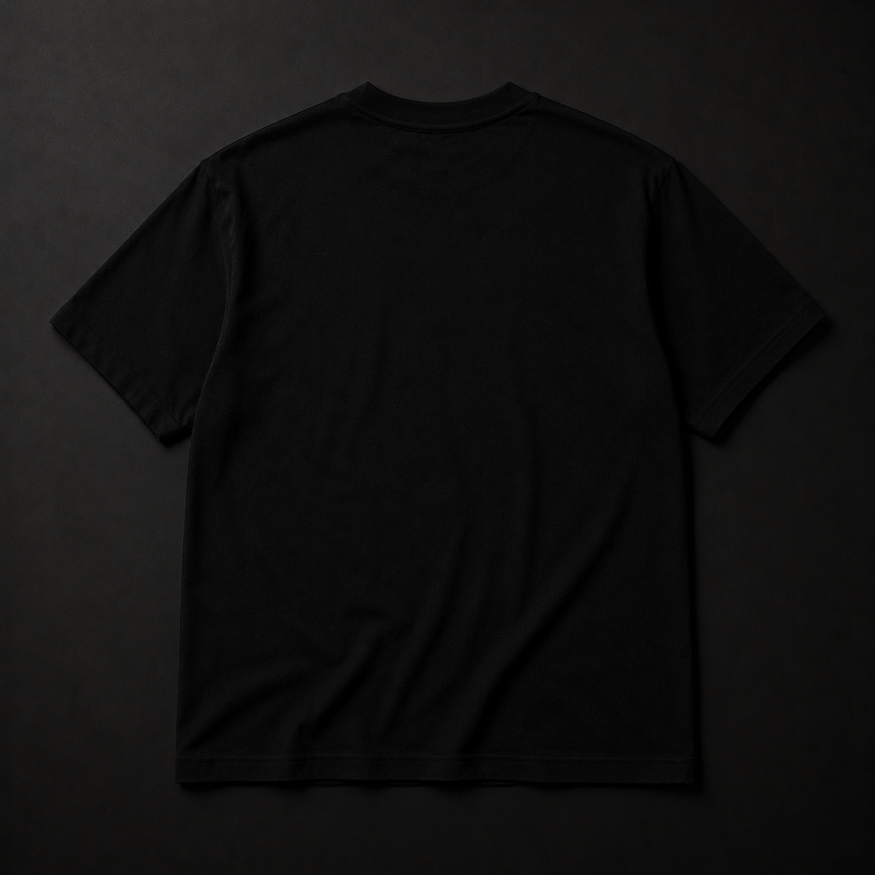 SIGNATURE TEE  -  BLACK