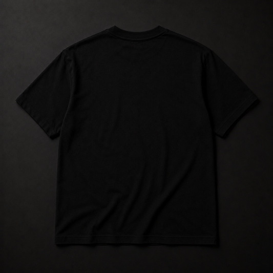 SIGNATURE TEE  -  BLACK